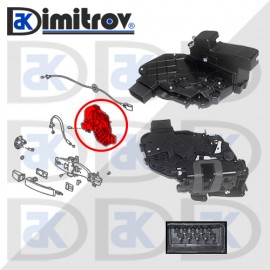 Брава задна дясна врата на Land Rover Discovery III IV Freelander 2 Range Rover Evoque Range Rover Sport